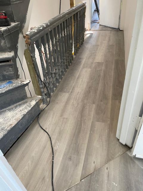 Apartment Renovation — Kitchen & Floors — After