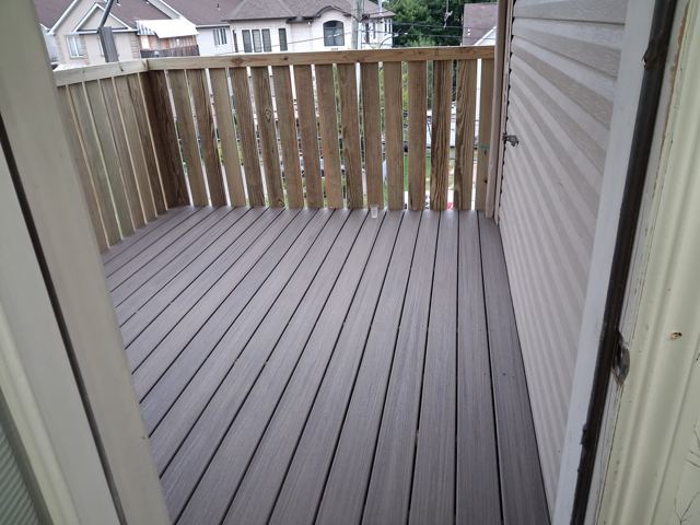 Composite Deck & Privacy Fence — After