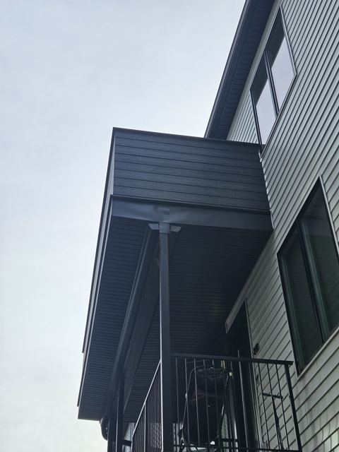 Exterior Siding & Balconies — After