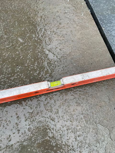 Flagstone Patio Under Deck — During