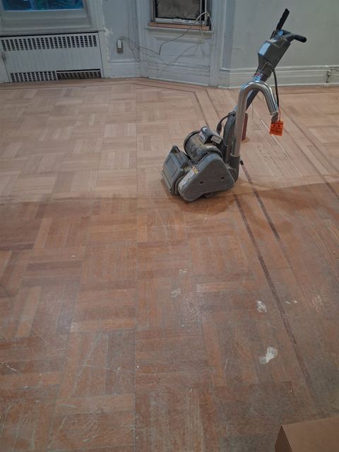 Parquet Floor Refinishing — After