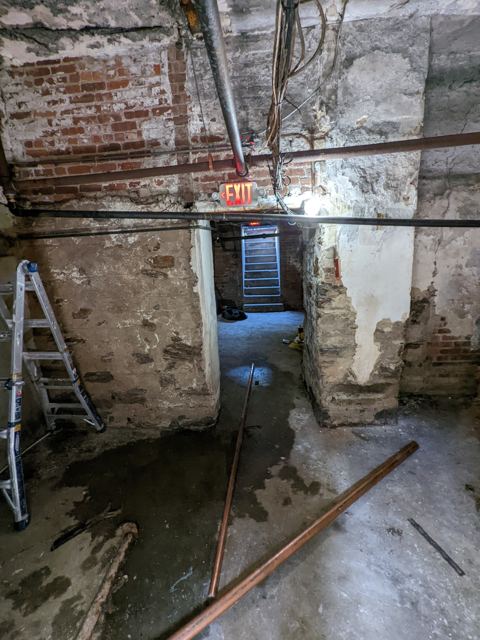 Water Damage Repair — Before