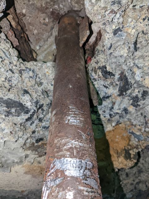 Water Damage Repair — Before