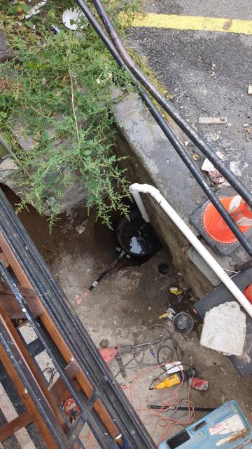 Water Damage Repair — Before