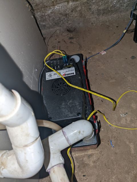 Water Damage Repair — Before