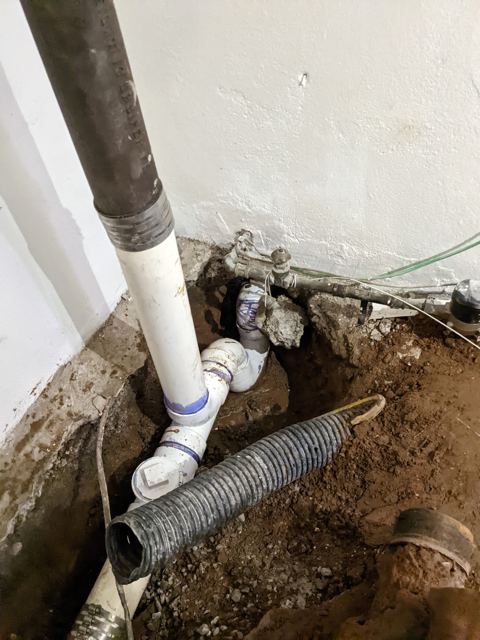 Water Damage Repair — Before