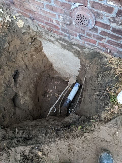 Water Damage Repair — Before
