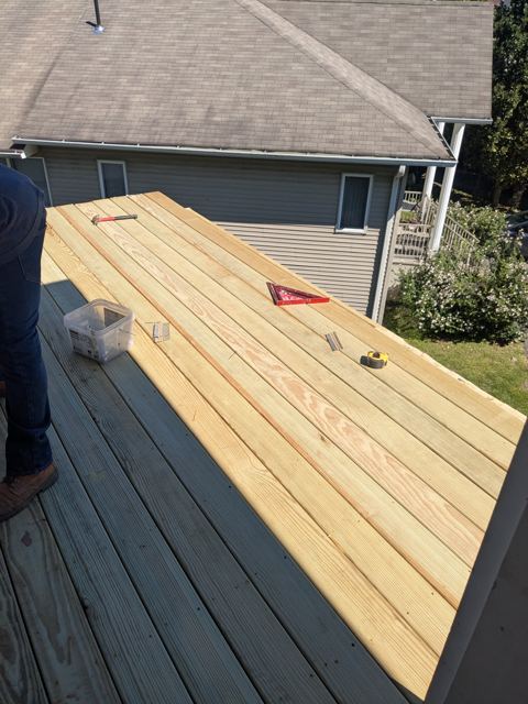 Deck — During