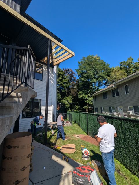 Deck — During