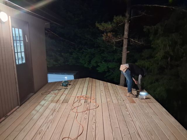 Deck — During