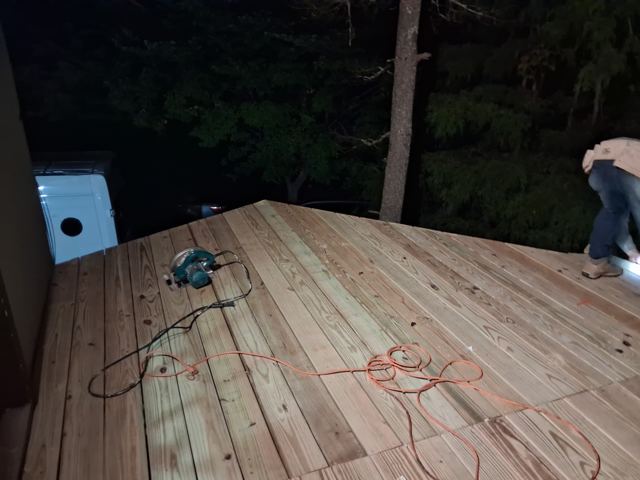 Deck — During