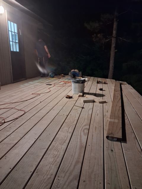 Deck — During
