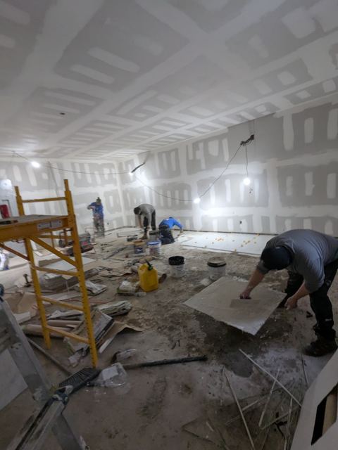 Drywall & Ceilings — During