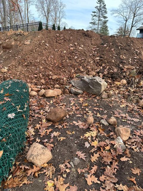 Concrete Patio & Aluminum Fence — Before