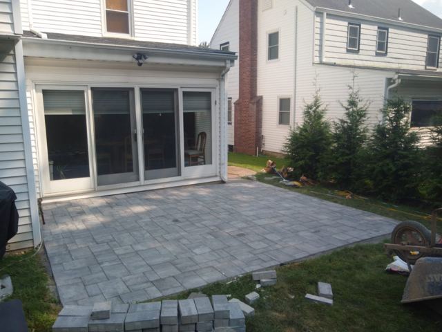 Paver Patio — After