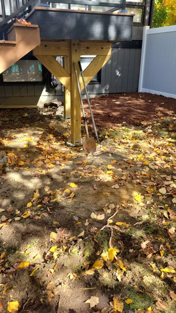Pool Deck & Aluminum Fence — Before