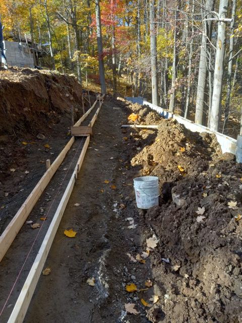 Retaining Wall Construction — During