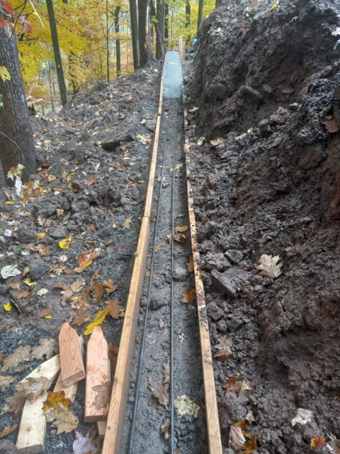 Retaining Wall Construction — During