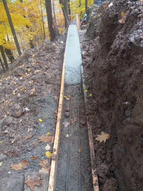 Retaining Wall Construction — During