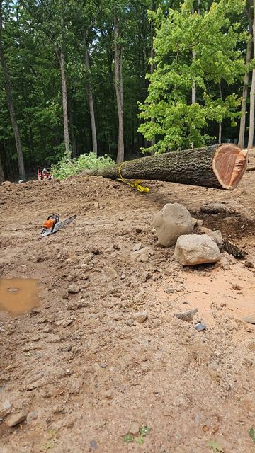 Granite Retaining Wall & Pool Pavers — Before