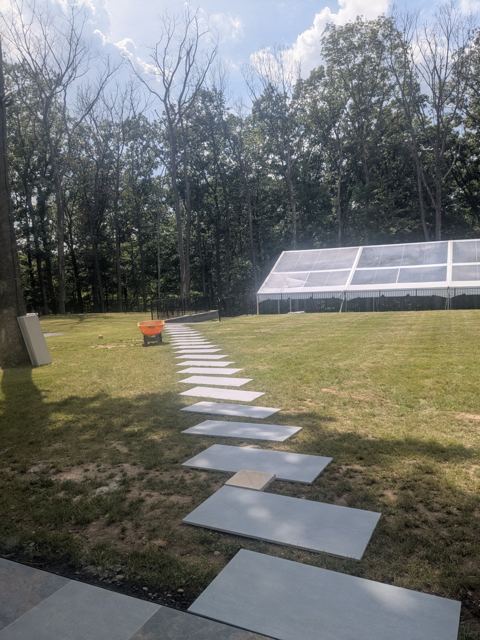 Slate Walkway & Patio — After