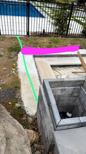 Slate Walkway & Patio — Before